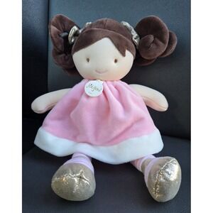 JoLiJou Paris Demoiselle Princess Soft Plush Baby Doll NWOtags Pretty